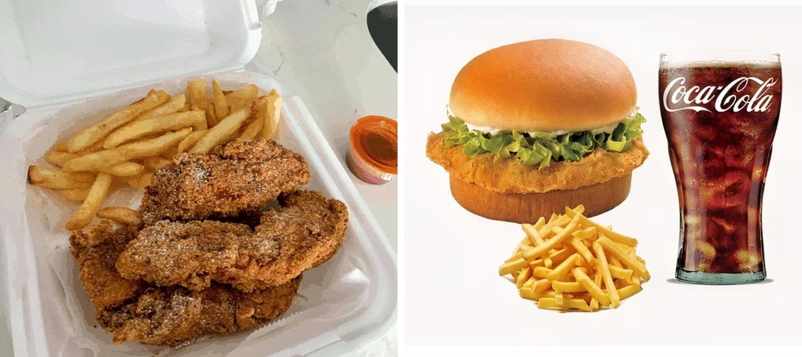 Chicago's fish & chicken Menu